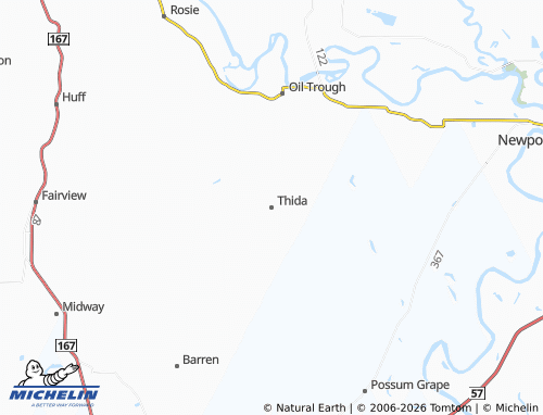 Mapa MICHELIN Thida - ViaMichelin