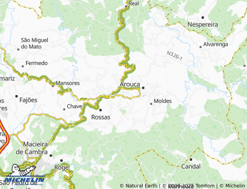 MICHELIN Devesa do Pisão map - ViaMichelin