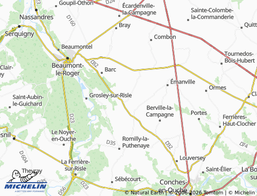 Mappa MICHELIN Barquet - ViaMichelin