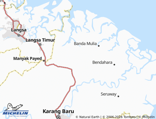 Mapa MICHELIN Pahlawan - ViaMichelin