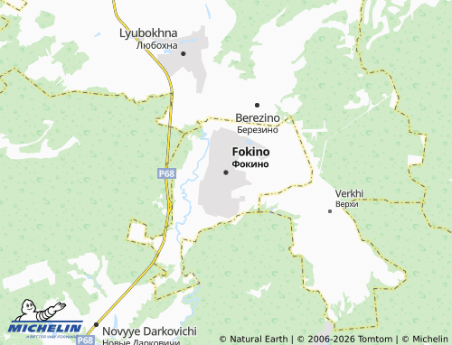 Carte MICHELIN Fokino - ViaMichelin