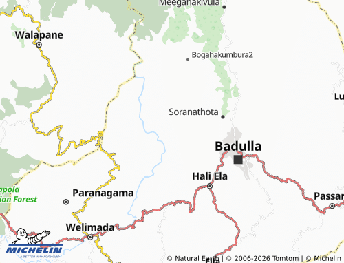 Mapa MICHELIN Bogoda - ViaMichelin