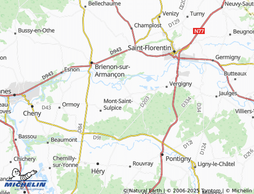 Mappa MICHELIN Bouilly - ViaMichelin