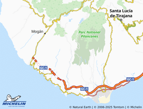 Mappa MICHELIN Los Peñones - ViaMichelin
