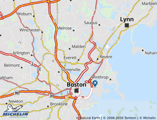 Mapa MICHELIN Everett - ViaMichelin