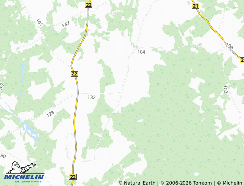 MICHELIN Veadla map - ViaMichelin