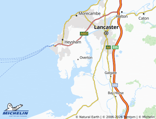 Carte MICHELIN Overton - ViaMichelin