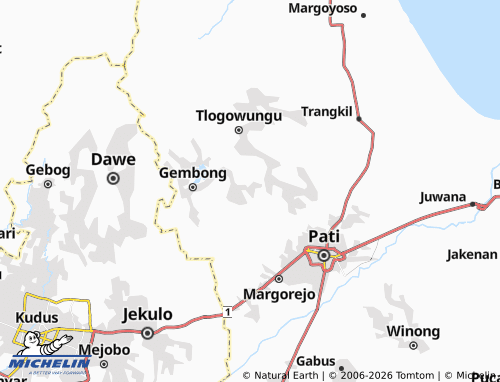 MICHELIN Semirejo map - ViaMichelin