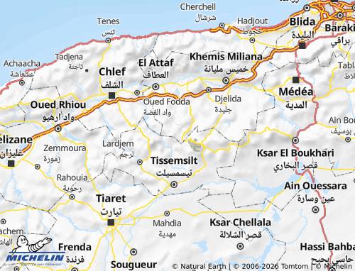 Carte MICHELIN Bathia - ViaMichelin