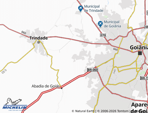 MICHELIN Parque Eldorado Oeste map - ViaMichelin
