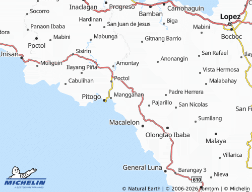 Mappa MICHELIN Ibabang Pacatin - ViaMichelin