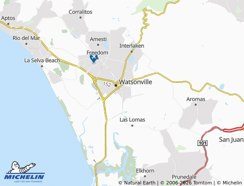 Mappa MICHELIN Pajaro - ViaMichelin