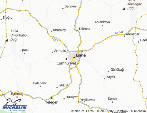 MICHELIN Şehitalibey map - ViaMichelin