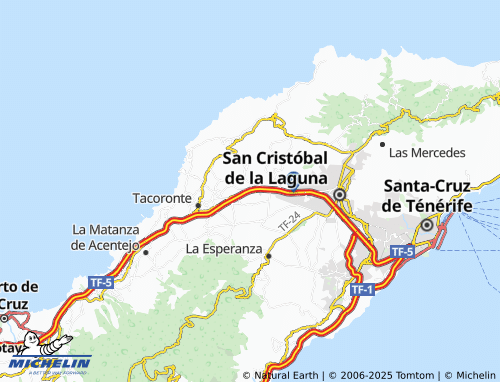 MICHELIN Campo de Golf map - ViaMichelin