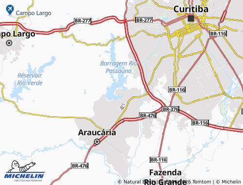 Carte MICHELIN São Miguel - ViaMichelin