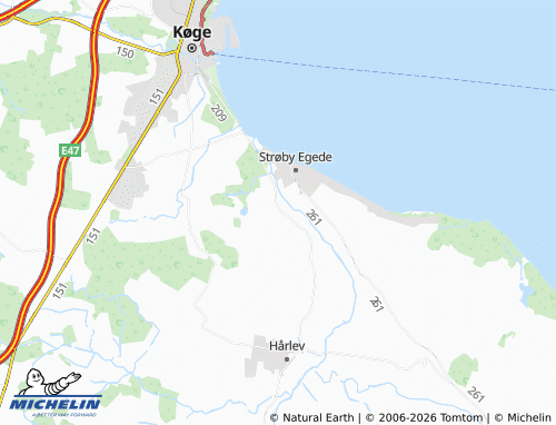Mappa MICHELIN Valløby - ViaMichelin