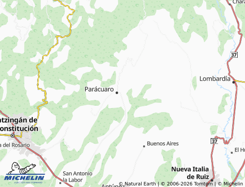 Mapa MICHELIN Independencia - ViaMichelin