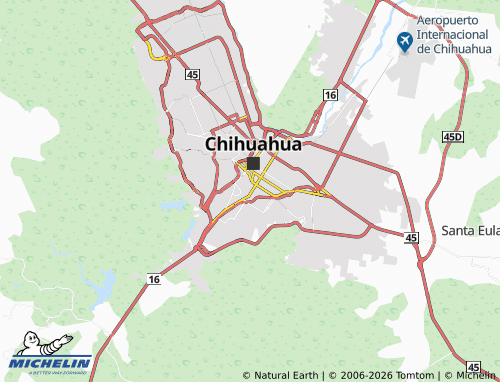 Mapa MICHELIN Pacífico - ViaMichelin