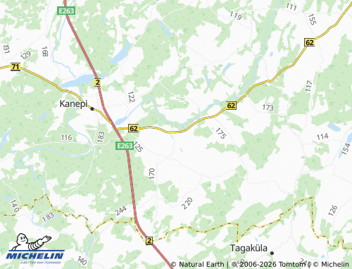 MICHELIN Magari map - ViaMichelin