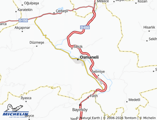 Mappa MICHELIN Camikebir - ViaMichelin