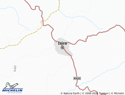 Mapa MICHELIN Isiro - ViaMichelin