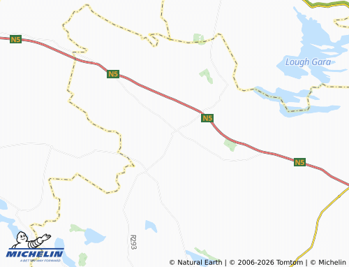 MICHELIN-Landkarte Ballaghadereen - ViaMichelin
