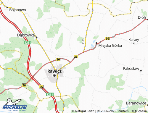Carte MICHELIN Sarnówka - ViaMichelin