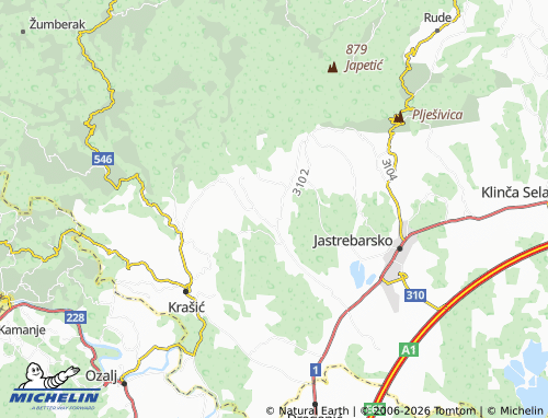 Carte MICHELIN Rastoki - ViaMichelin