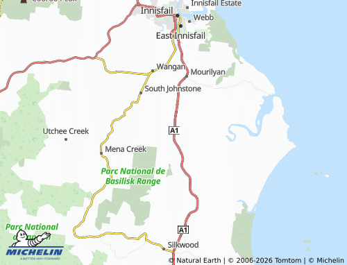 MICHELIN-Landkarte Moresby - ViaMichelin
