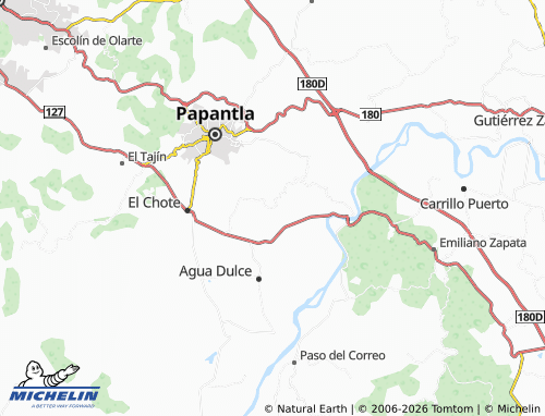 Mapa MICHELIN Cerro del Carbón - ViaMichelin