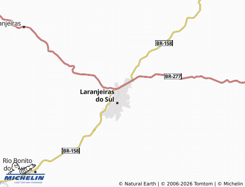 Mapa MICHELIN São Francisco - ViaMichelin