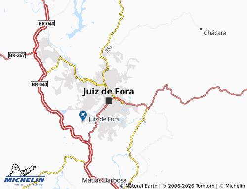 MICHELIN São Bernardo map - ViaMichelin