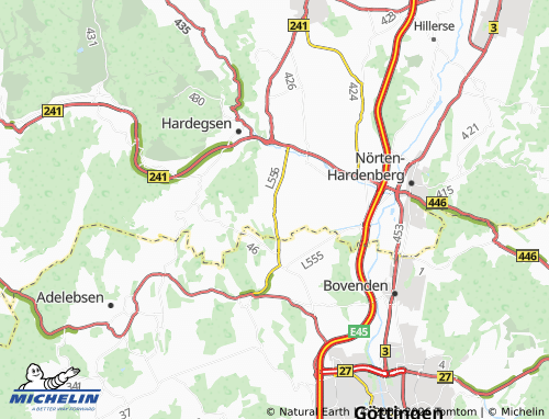 MICHELIN Gladebeck map - ViaMichelin