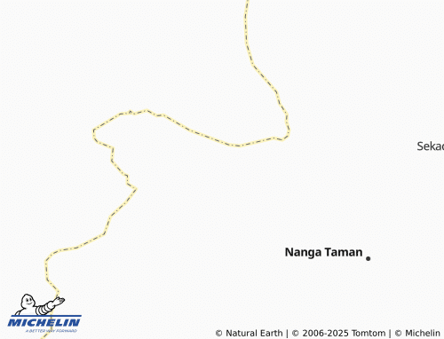 MICHELIN Tapang Tingang map - ViaMichelin