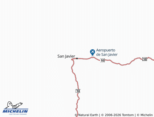 MICHELIN San Javier map - ViaMichelin
