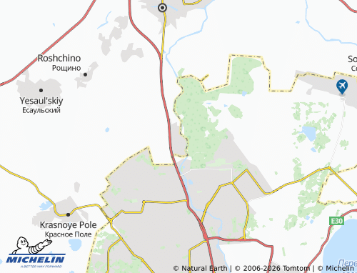 MICHELIN-Landkarte Kazantsevo - ViaMichelin