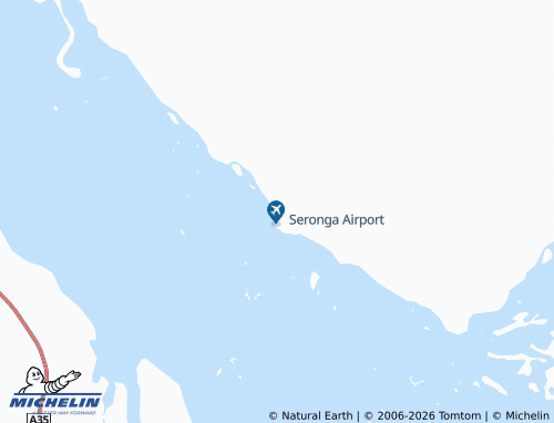 MICHELIN Seronga map - ViaMichelin