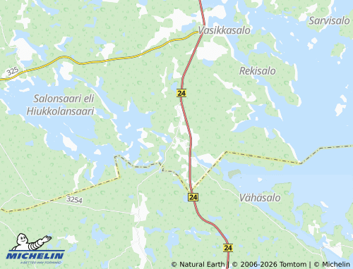 MICHELIN Harmoinen map - ViaMichelin