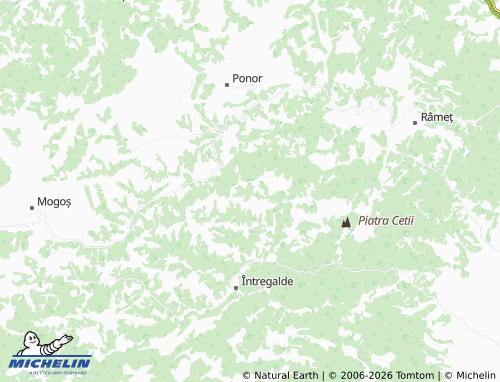 MICHELIN Dealu Geoagiului map - ViaMichelin