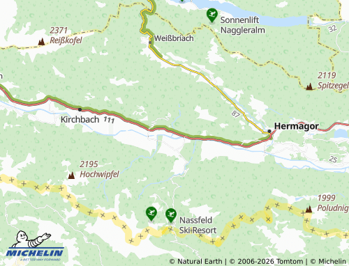 MICHELIN-Landkarte Danz - ViaMichelin