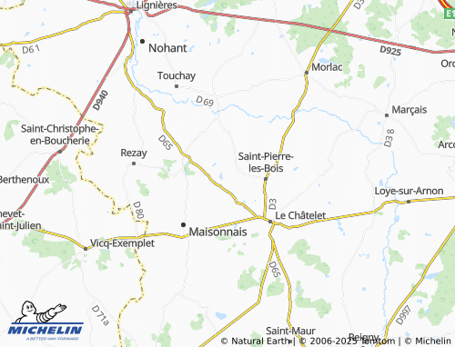 MICHELIN-Landkarte Besse - ViaMichelin