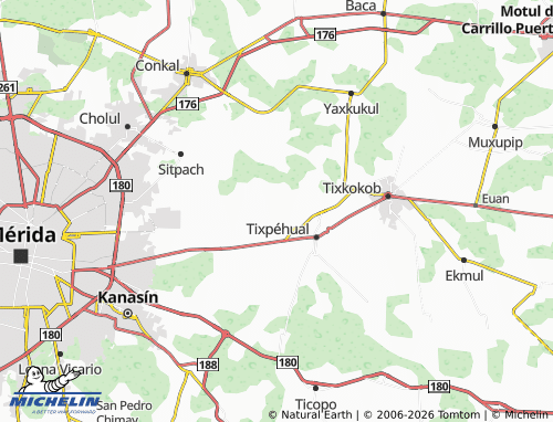 MICHELIN Chochoh map - ViaMichelin