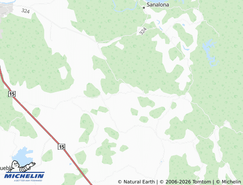 MICHELIN Lo de Bartolo map - ViaMichelin