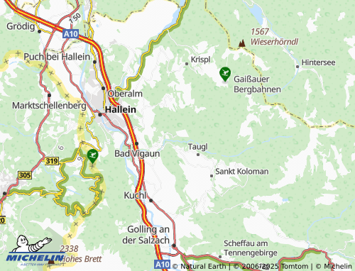 MICHELIN Rengerberg map - ViaMichelin
