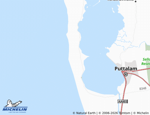 Mappa MICHELIN Alankudawa - ViaMichelin