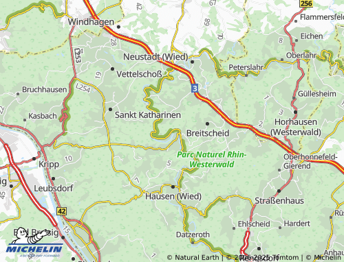 Carte MICHELIN Niederbuchenau - ViaMichelin