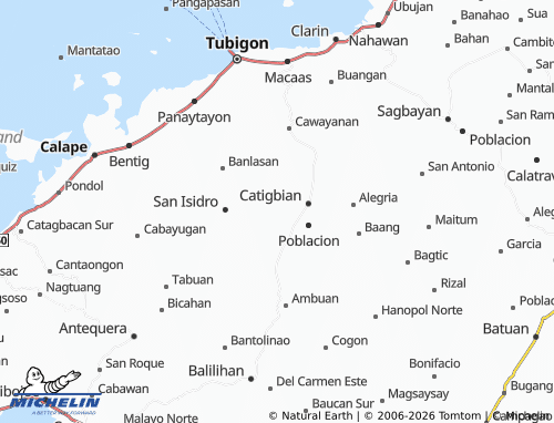 MICHELIN Caimbang map - ViaMichelin