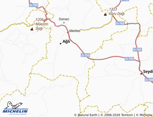 MICHELIN Dikmen map - ViaMichelin