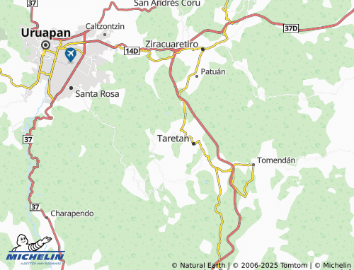 Mappa MICHELIN Emiliano Zapata - ViaMichelin