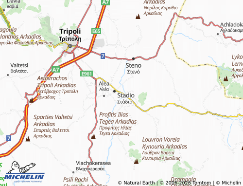 MICHELIN Giokaraiika map - ViaMichelin
